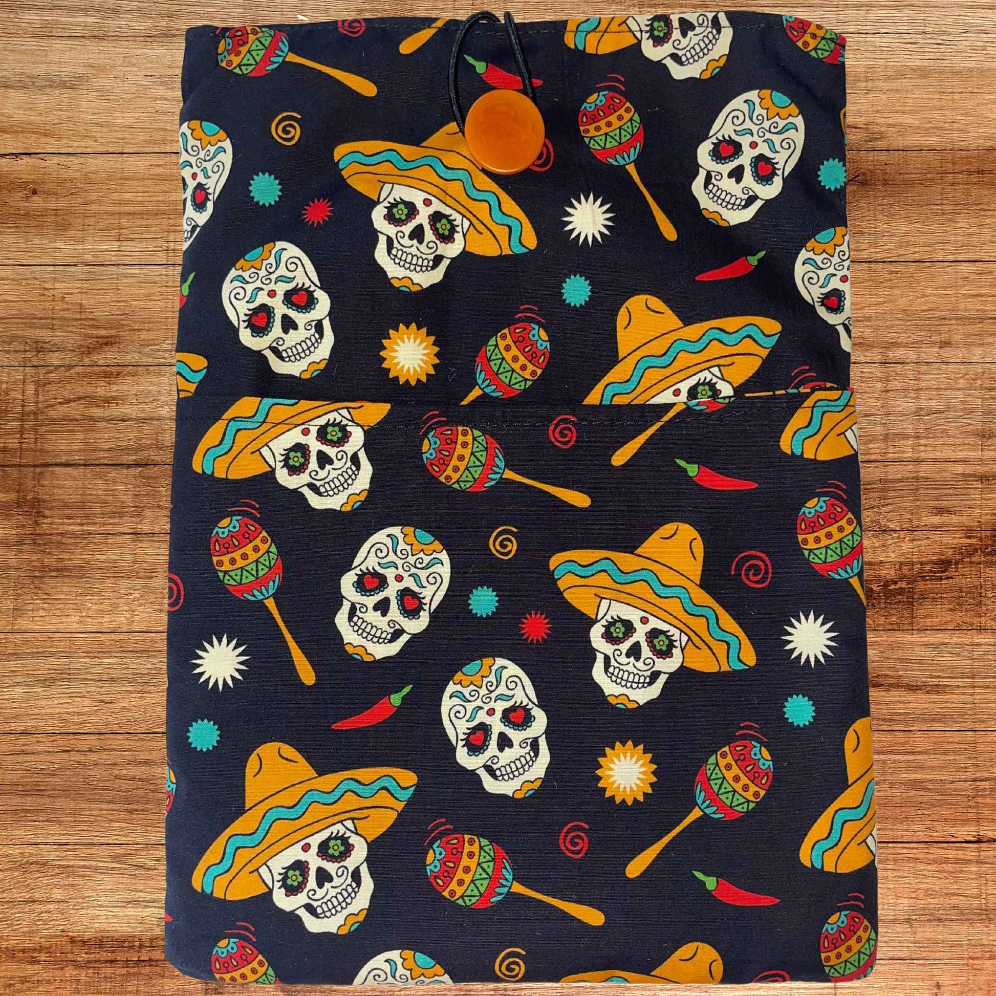 Funda para libros hechas a mano: Patrón mexicano 1