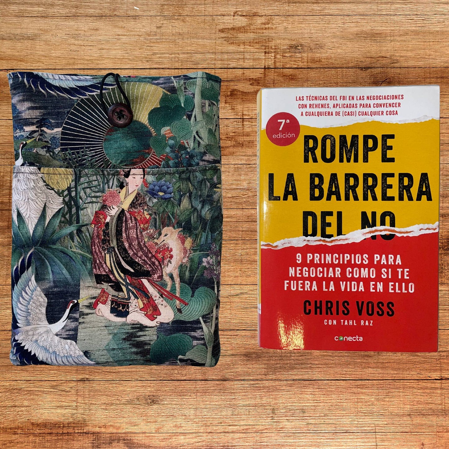 Funda para libros hechas a mano: Japones imperial 6